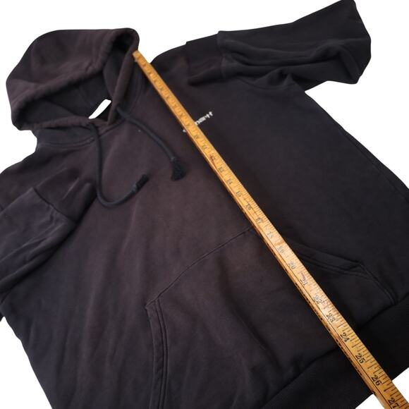 Distressed Carhartt WIP Work in Progress Hoodie - Picture 9 of 11